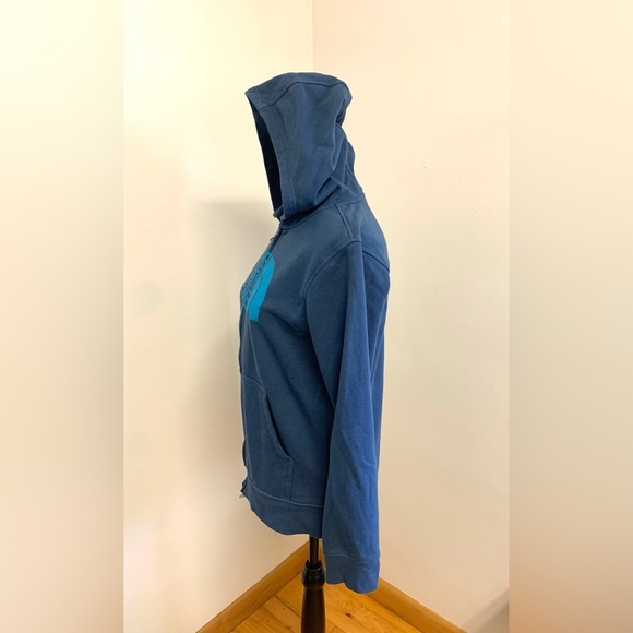 The North Face Blue Kids Hoodie Athleisure - Picture 4 of 12